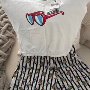 NWT Moschino Size 14 Teen Girls 2-Piece Designer Set (New With Tags)